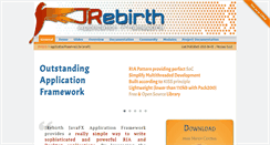 Desktop Screenshot of jrebirth.org